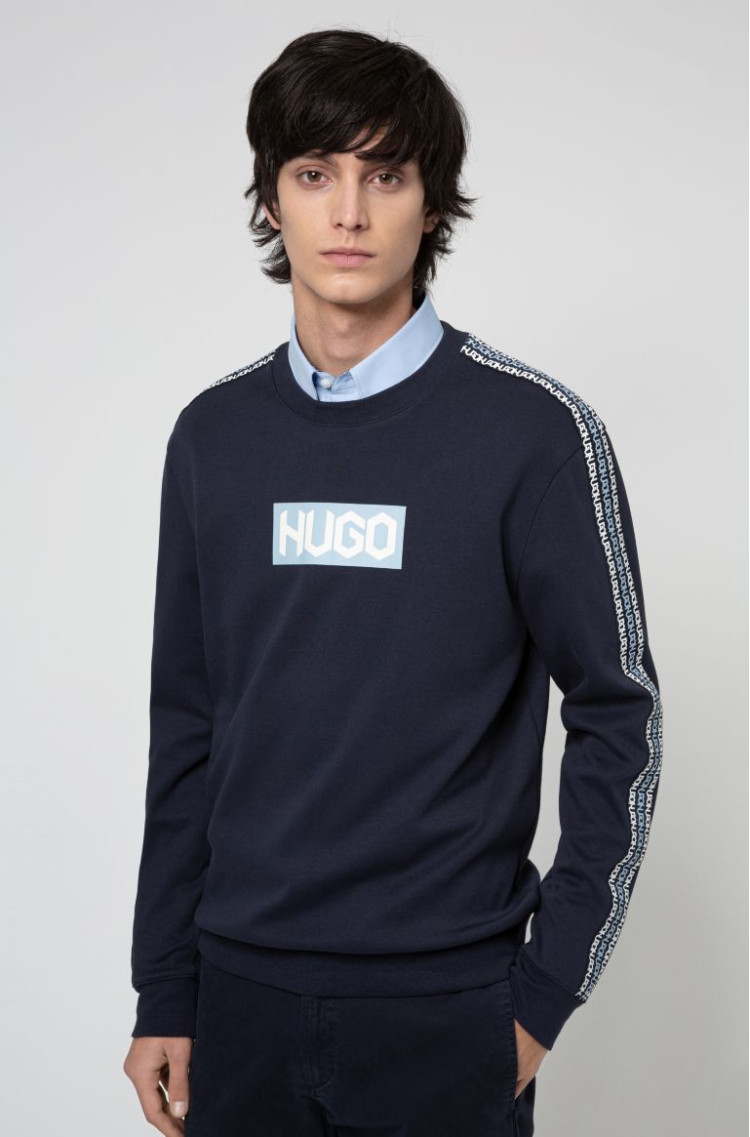 Свитшот Regular fit для мужчин (468653), цвет Синий - №2