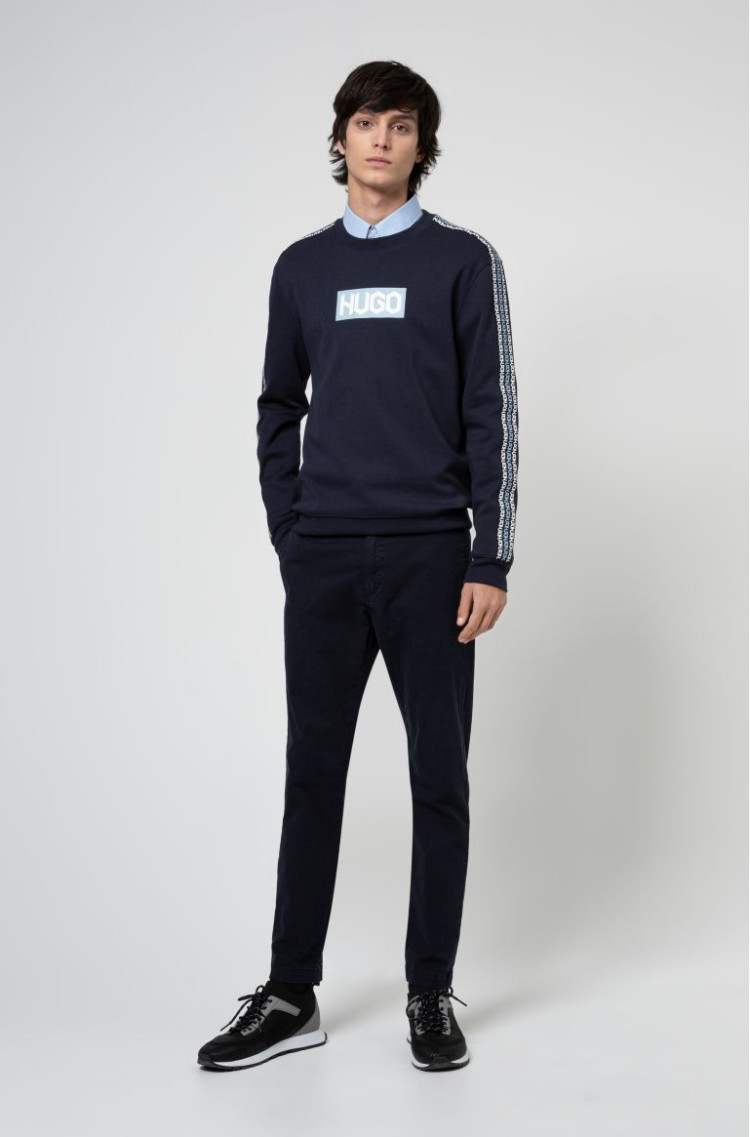Свитшот Regular fit для мужчин (468653), цвет Синий - №3