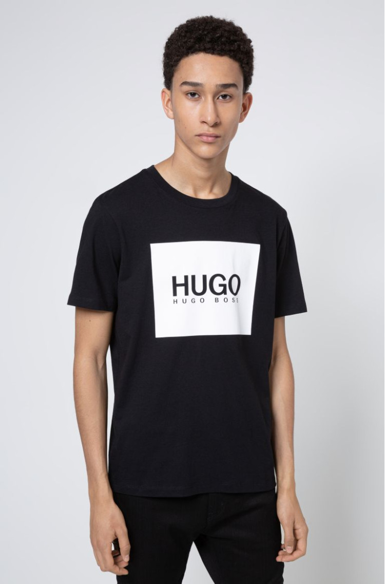 Футболка Regular fit для чоловіків (468658), колір Чорний - №2