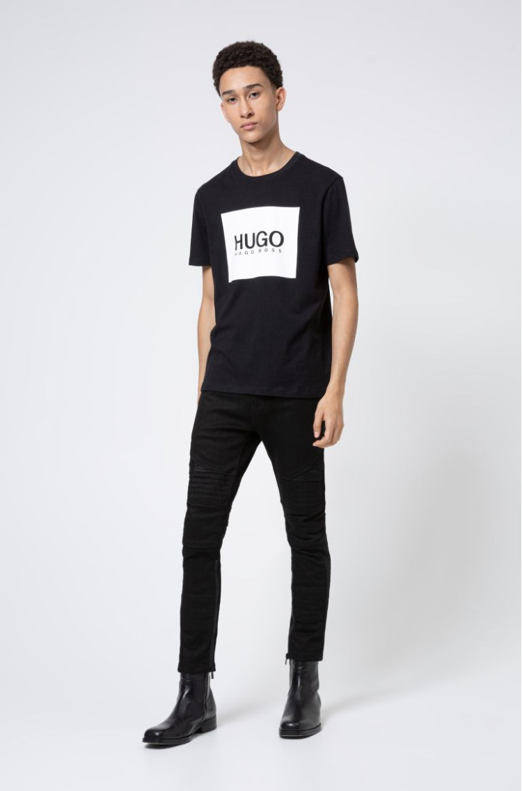 Футболка Regular fit для чоловіків (468658), колір Чорний - №3