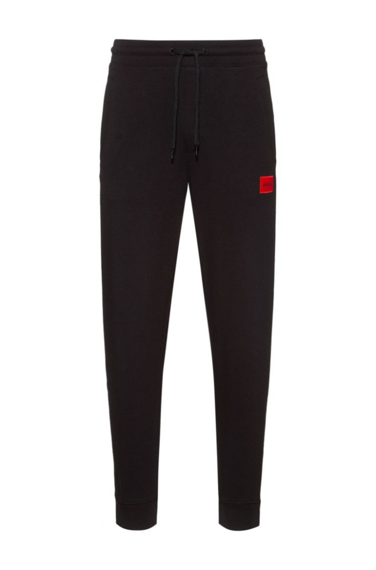 Брюки джерсі Regular fit для чоловіків (468660), колір Чорний - №1