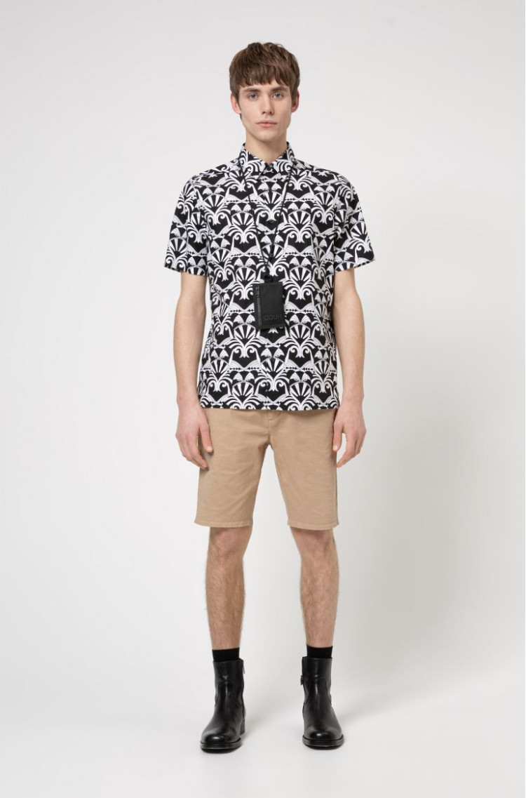 Шорти Extra-slim fit Середня для чоловіків (468662), колір Бежевий - №3