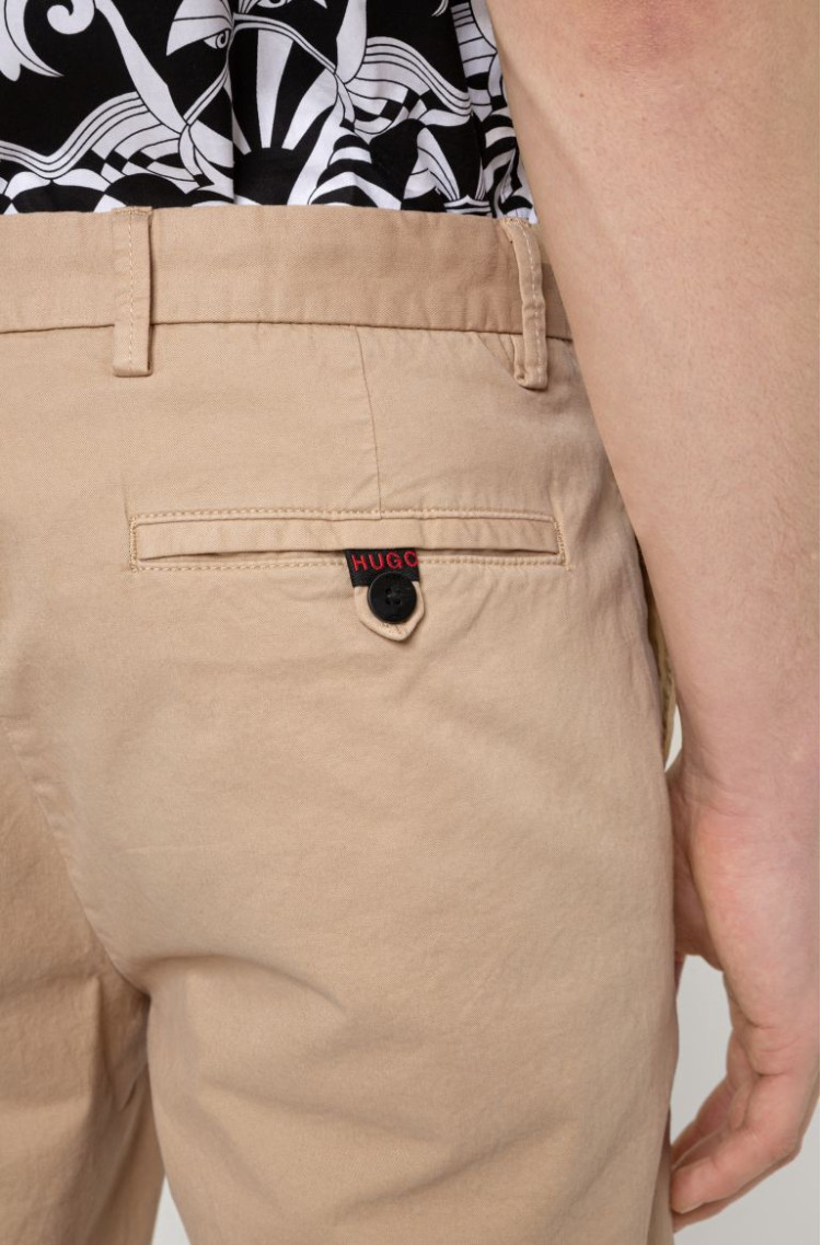Шорти Extra-slim fit Середня для чоловіків (468662), колір Бежевий - №5
