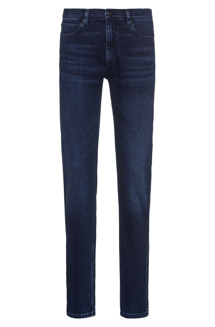 Джинси Slim Slim fit для чоловіків (468671), колір Синій - №1
