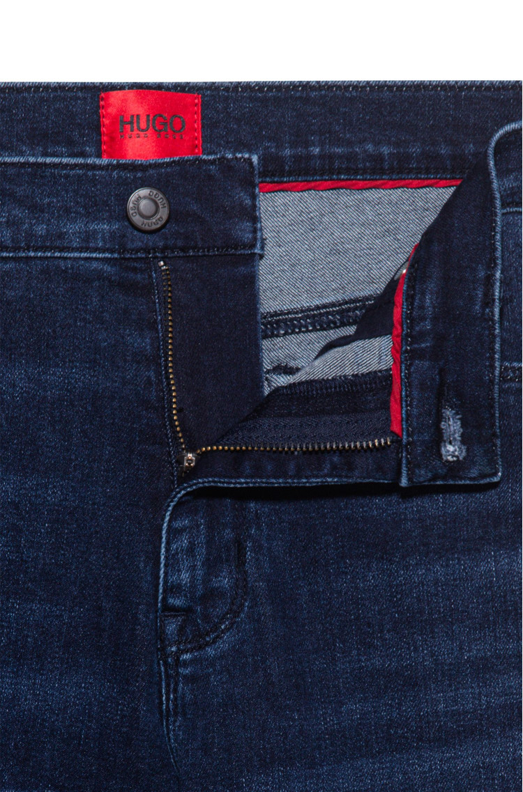 Джинси Slim Slim fit для чоловіків (468671), колір Синій - №4