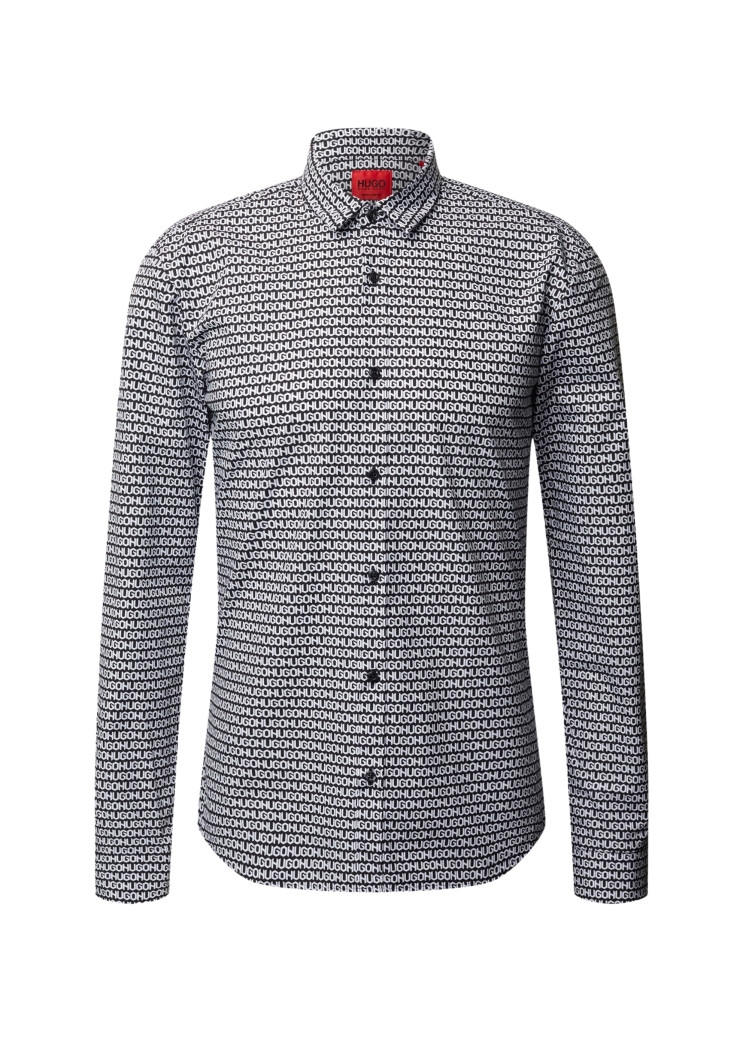 Сорочка повсякденна Extra-slim fit для чоловіків (468672), колір Сірий - №1
