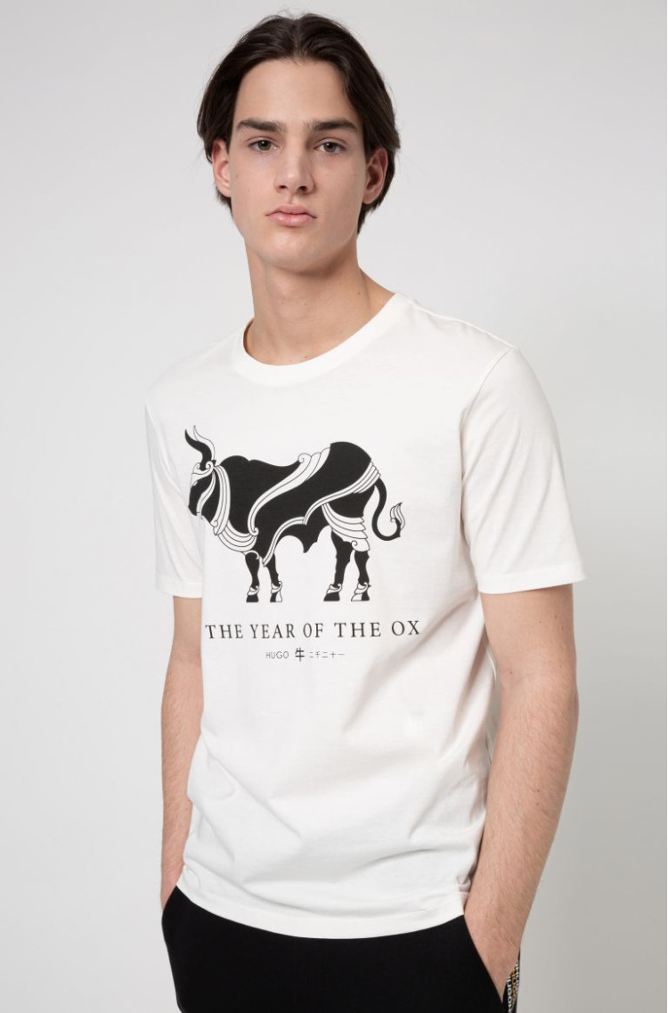 Футболка Regular fit для мужчин (468675), цвет Молочный - №2