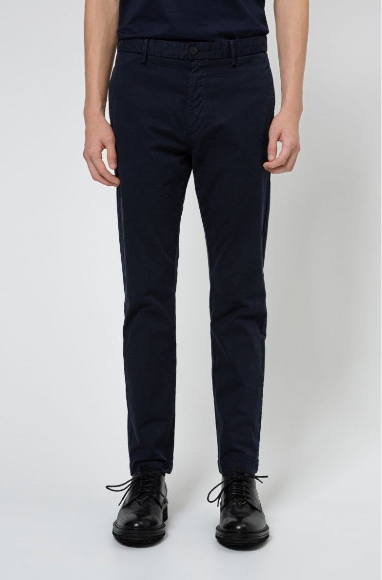 Брюки chinos Slim fit Средняя для мужчин (468685), цвет Синий - №3