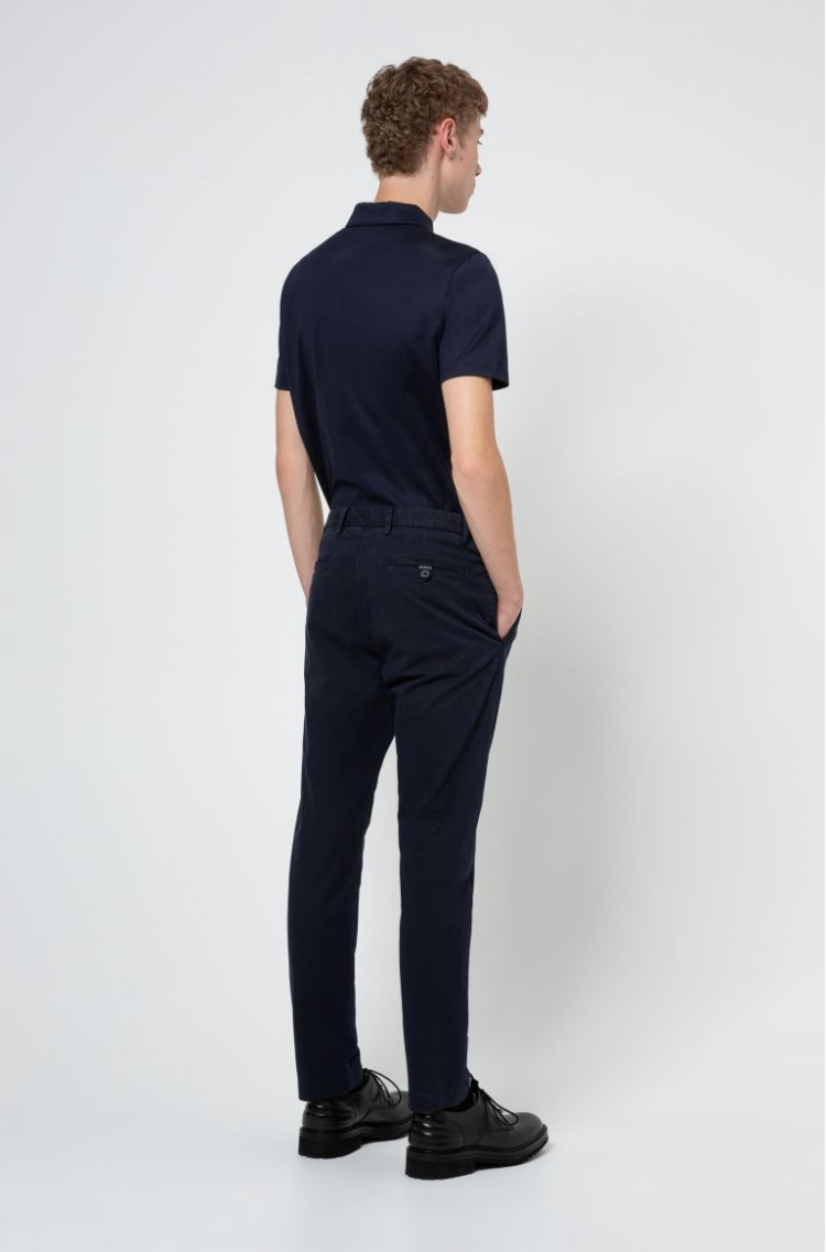 Брюки chinos Slim fit Средняя для мужчин (468685), цвет Синий - №4
