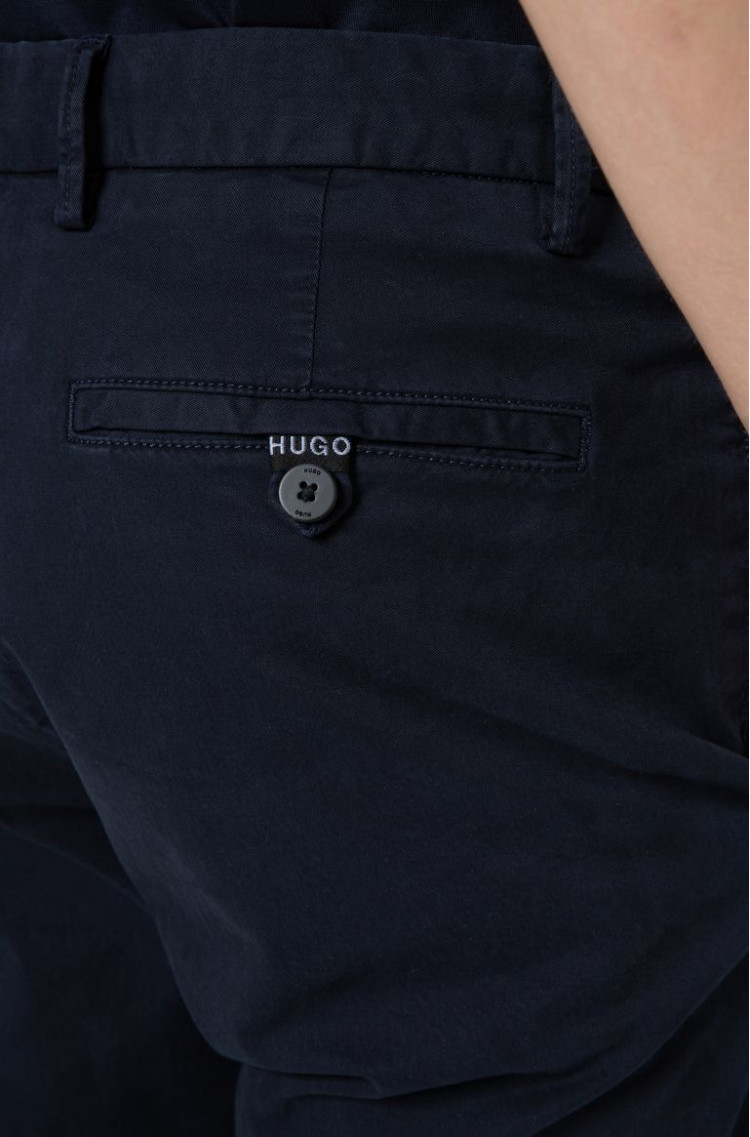 Брюки chinos Slim fit Средняя для мужчин (468685), цвет Синий - №5
