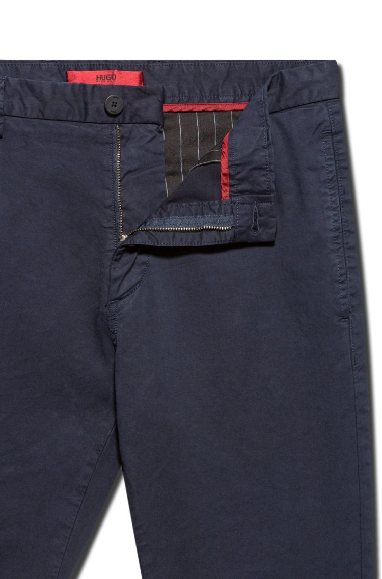 Брюки chinos Slim fit Средняя для мужчин (468685), цвет Синий - №6