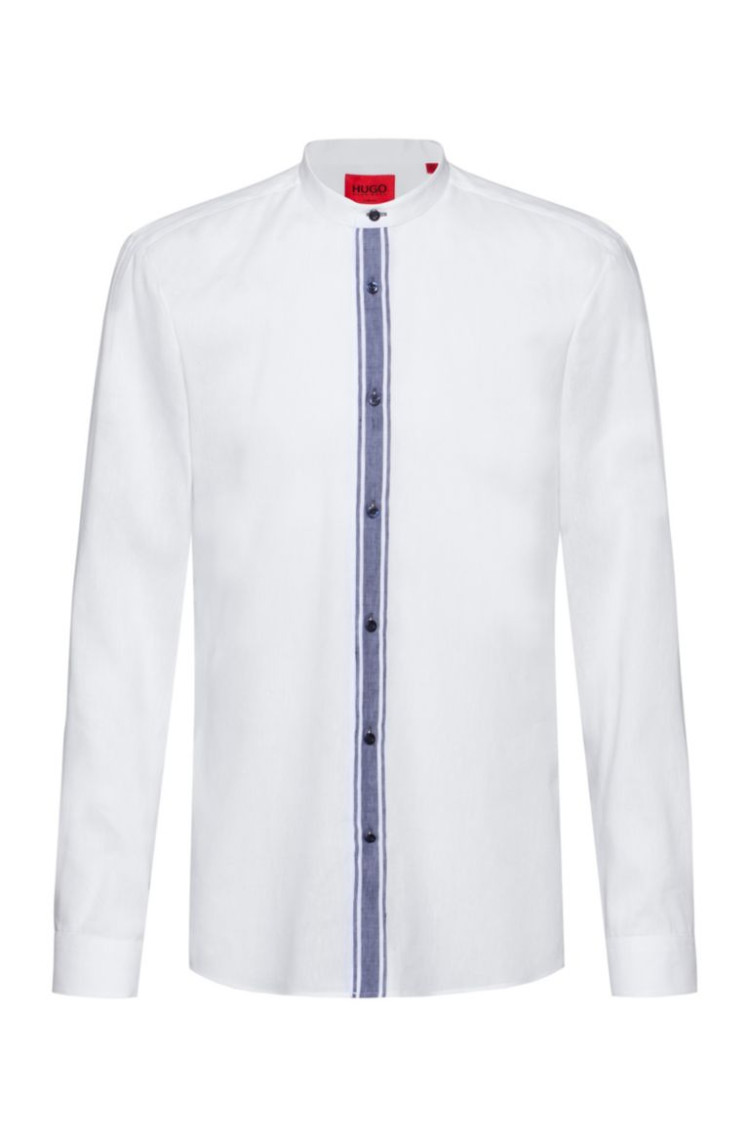 Сорочка повсякденна Extra-slim fit для чоловіків (468691), колір Білий - №1