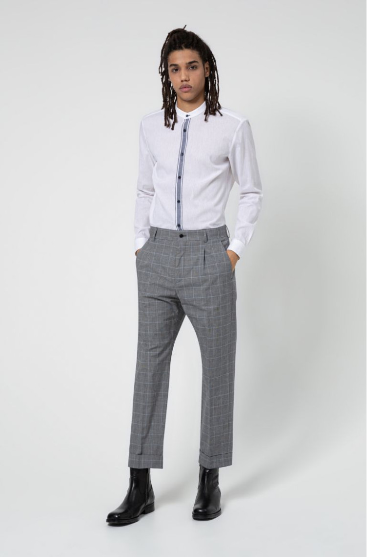 Сорочка повсякденна Extra-slim fit для чоловіків (468691), колір Білий - №2