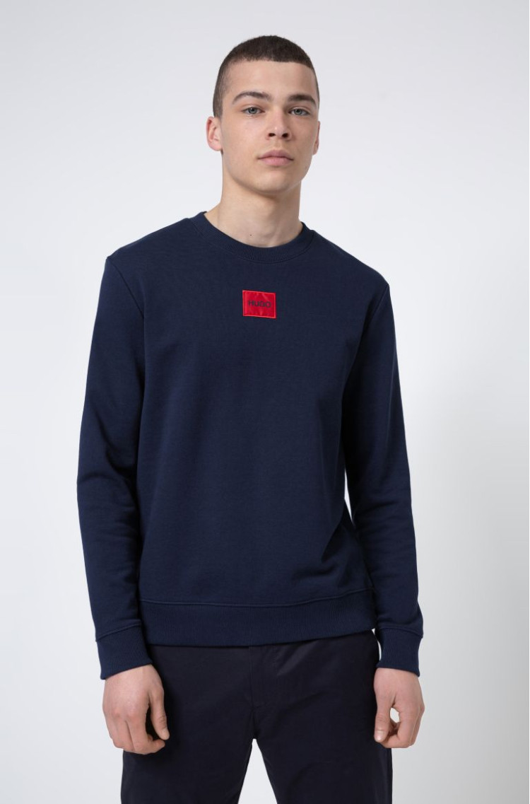 Свитшот Slim fit для мужчин (468696), цвет Синий - №2