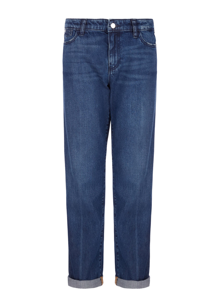 Джинсы Relaxed Relaxed fit Низкая для женщин (469038), цвет Синий - №1