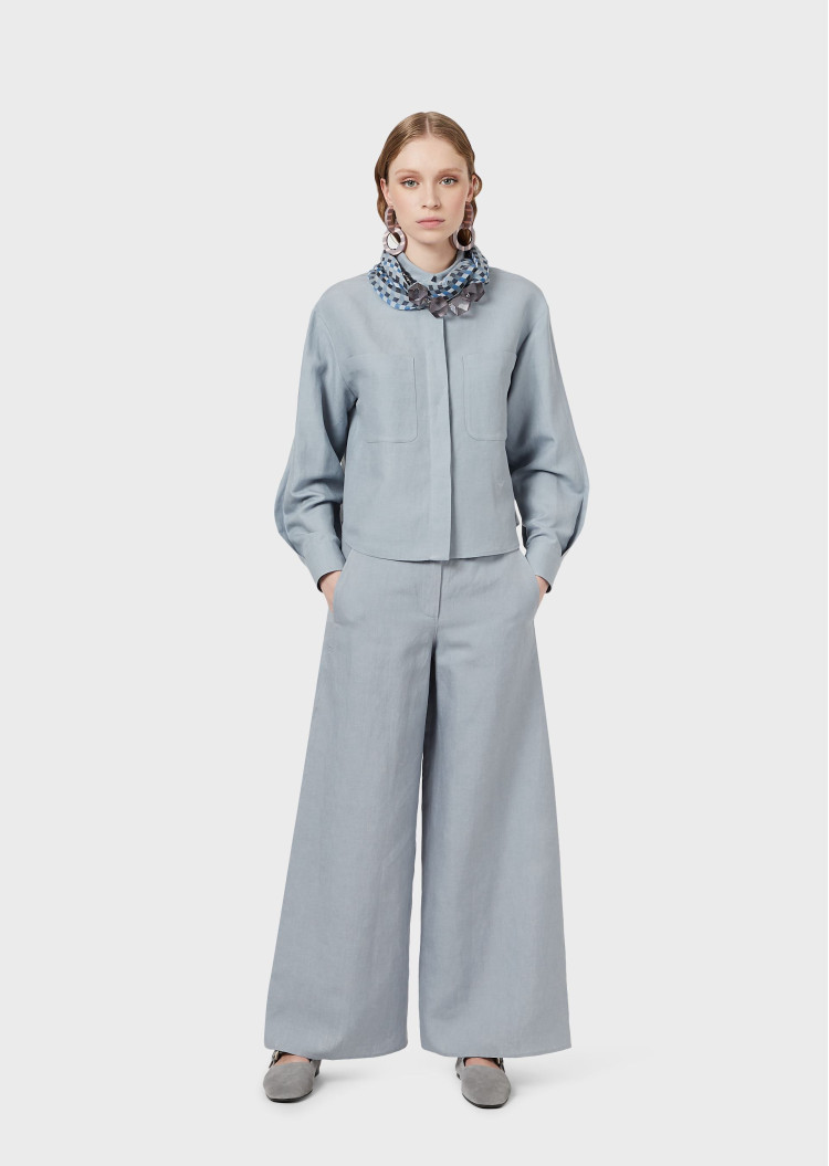 Брюки костюмні Relaxed fit для жінок (469044), колір Бузковый - №4