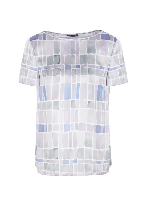 Блуза з коротким рукавом Regular Fit