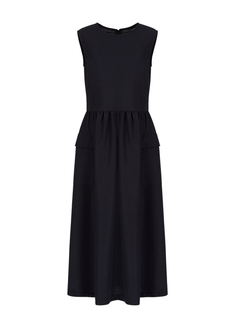 Сукні максі Relaxed fit для жінок (469049), колір Синій - №1