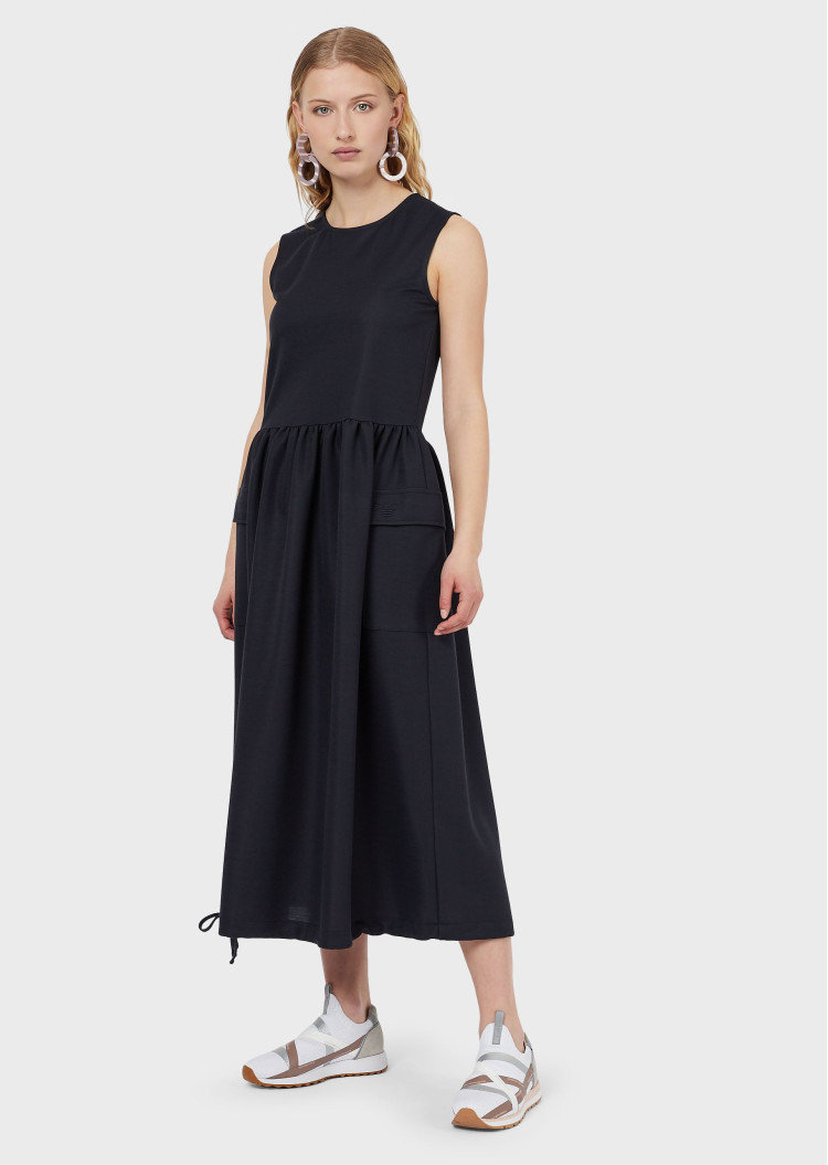 Сукні максі Relaxed fit для жінок (469049), колір Синій - №2