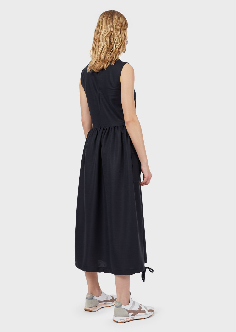Сукні максі Relaxed fit для жінок (469049), колір Синій - №4