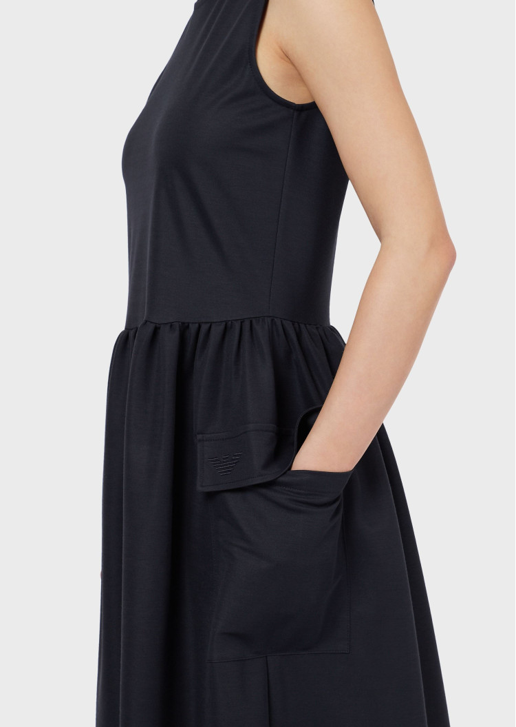 Сукні максі Relaxed fit для жінок (469049), колір Синій - №6