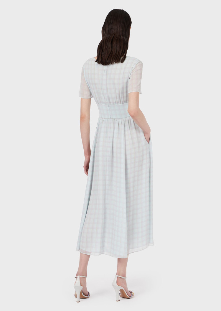 Платья макси Extra-slim fit для женщин (469052), цвет Синий - №4