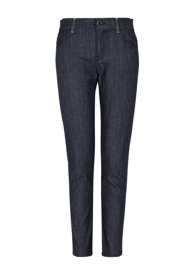 Джинсы Regular Regular fit Низкая для женщин (469053), цвет Синий - №1