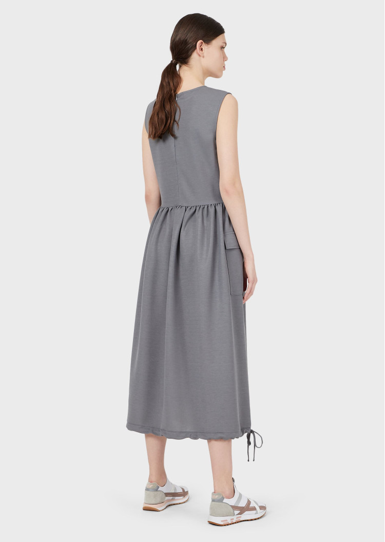 Сукні максі Relaxed fit для жінок (469057), колір Сірий - №3