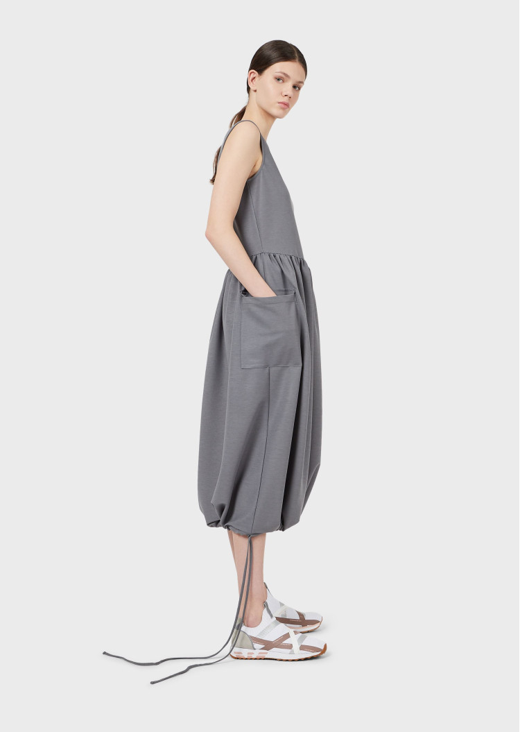 Сукні максі Relaxed fit для жінок (469057), колір Сірий - №4