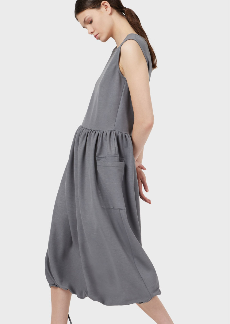 Сукні максі Relaxed fit для жінок (469057), колір Сірий - №5