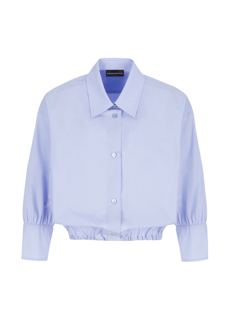 Рубашка с 3/4 рукавом Slim fit для женщин (469060), цвет Сиреневый - №1