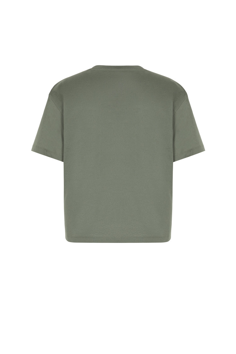 Футболка Regular fit для женщин (469066), цвет Оливковый - №2