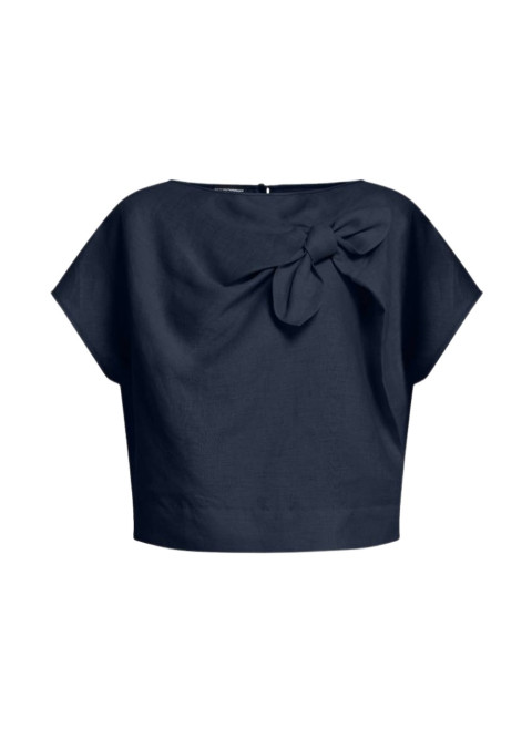 Блуза з коротким рукавом Relaxed Fit