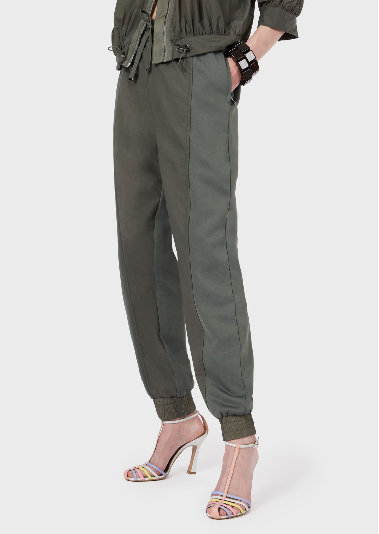 Брюки джерси Regular fit для женщин (469073), цвет Зеленый - №2