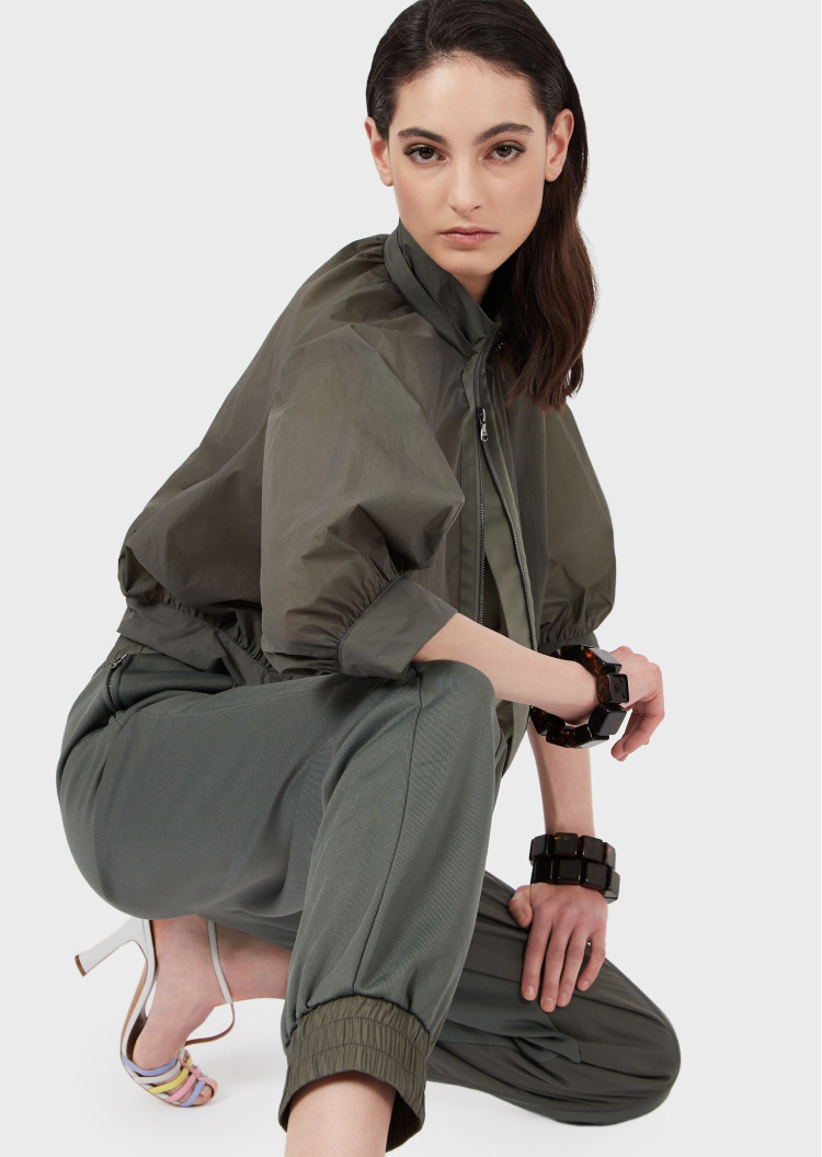 Брюки джерси Regular fit для женщин (469073), цвет Зеленый - №5