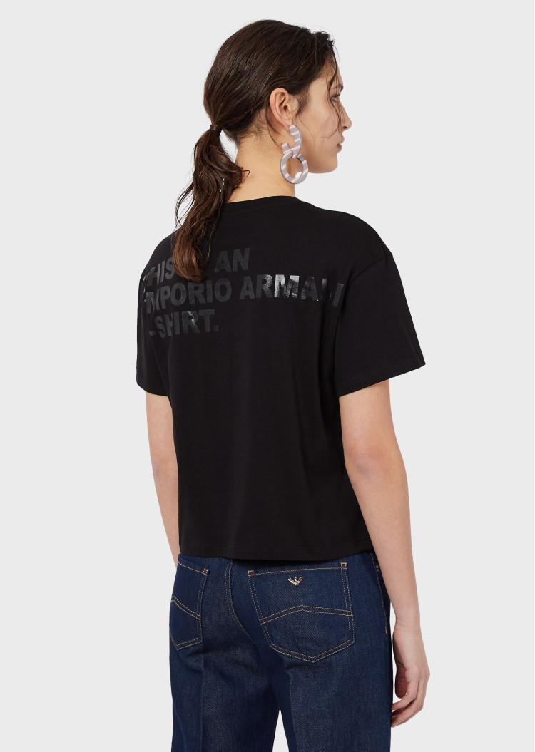 Футболка Relaxed fit для жінок (469082), колір Чорний - №3