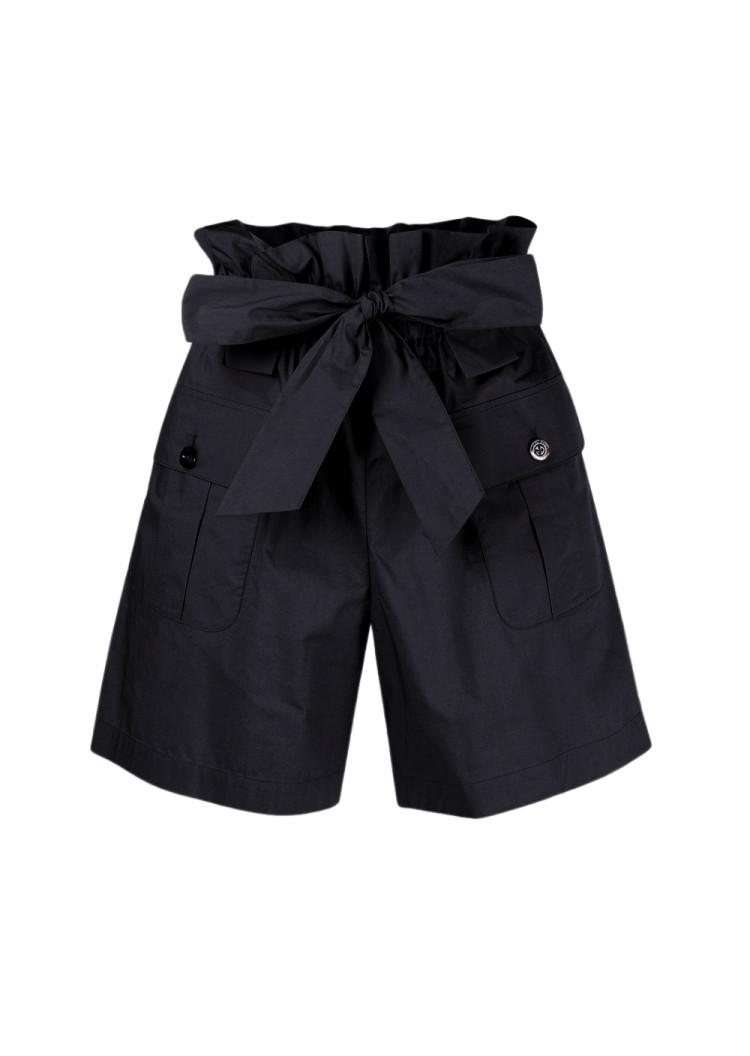Шорти Slim fit Висока для жінок (469089), колір Синій - №1