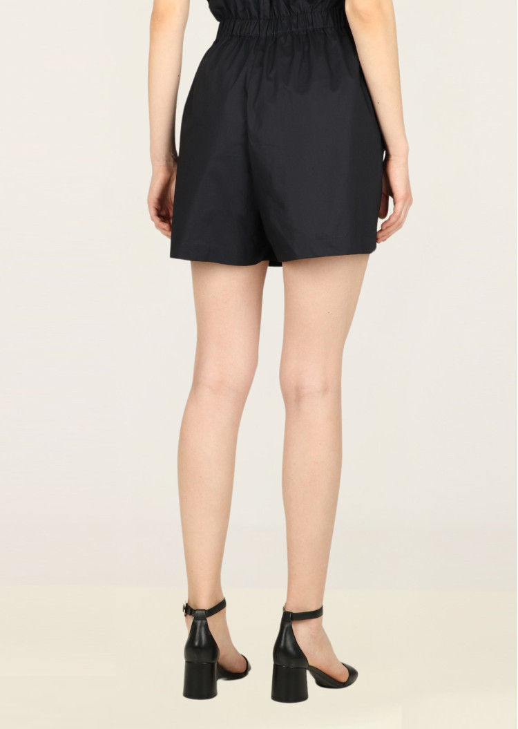 Шорти Slim fit Висока для жінок (469089), колір Синій - №4