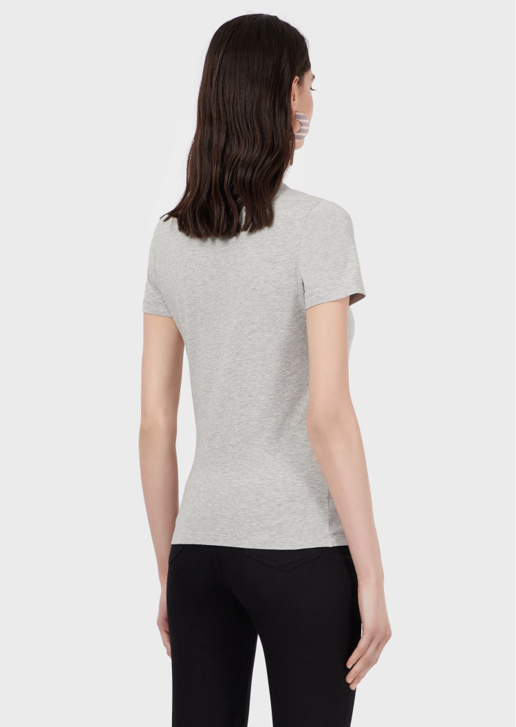 Футболка Extra-slim fit для жінок (469092), колір Сірий - №4