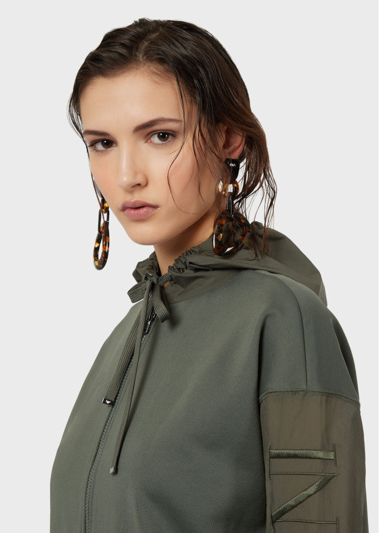 Спортивная кофта Relaxed fit для женщин (469096), цвет Зеленый - №6