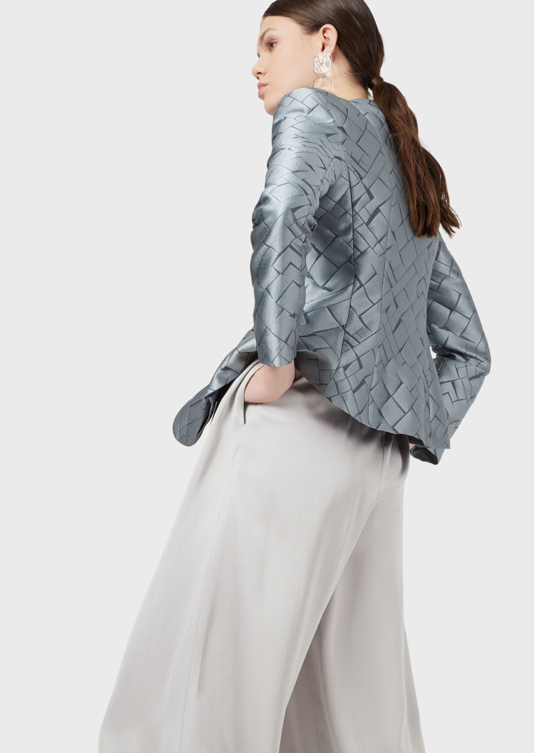 Брюки fashion Relaxed Fit Висока для жінок (469098), колір Сірий - №5