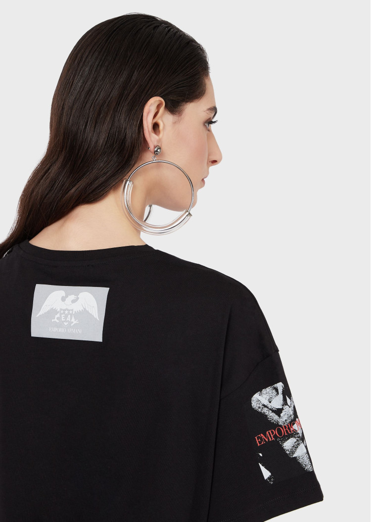 Футболка Relaxed fit для жінок (469099), колір Чорний - №6