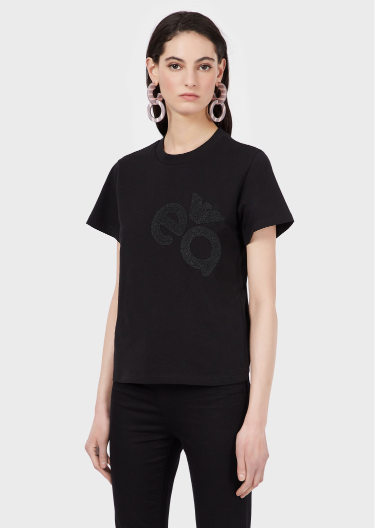 Футболка Regular fit для женщин (469106), цвет Черный - №2