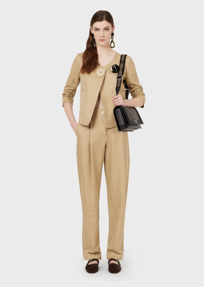 Брюки костюмні Relaxed Fit: вільний крій для максимального комфорту. Висока