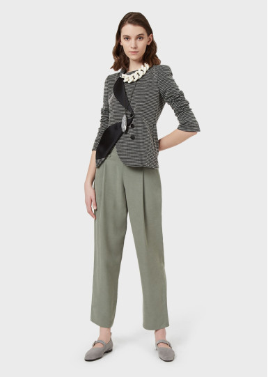 Брюки fashion Relaxed Fit: свободный крой для максимального комфорта. Высокая