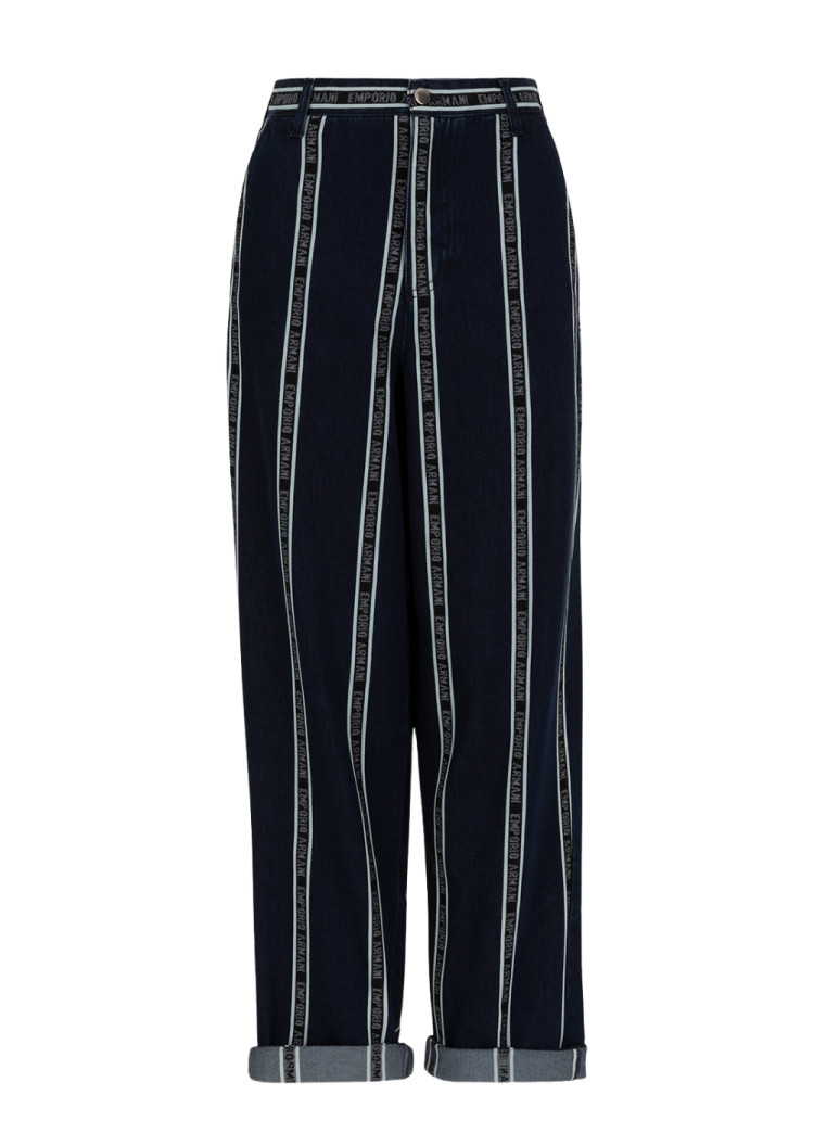 Джинси Regular Regular fit Висока для жінок (469119), колір Синій - №1