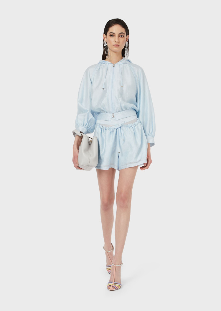 Кофта Relaxed fit для жінок (469122), колір Синій - №4