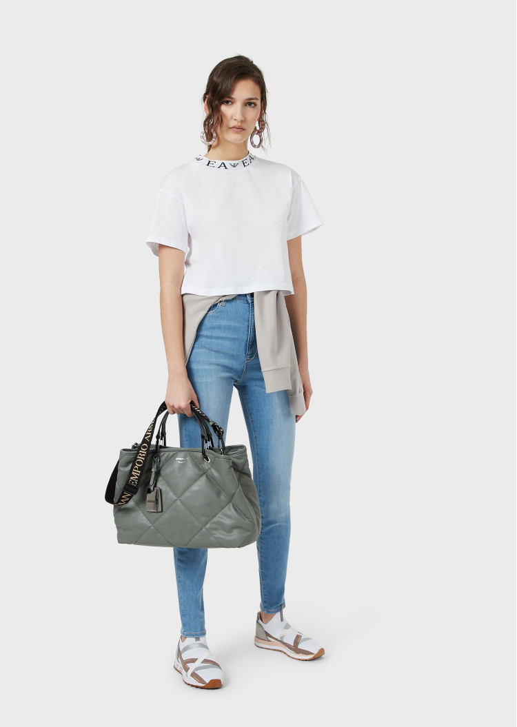 Джинсы Extra slim Extra-slim fit Высокая для женщин (469123), цвет Синий - №3
