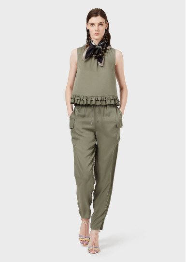 Брюки fashion Relaxed Fit: свободный крой для максимального комфорта. Высокая