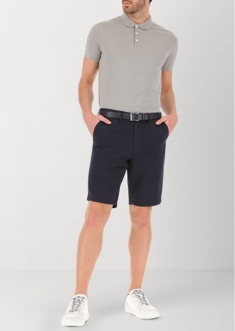 Поло Slim fit для мужчин (469134), цвет Серый - №3